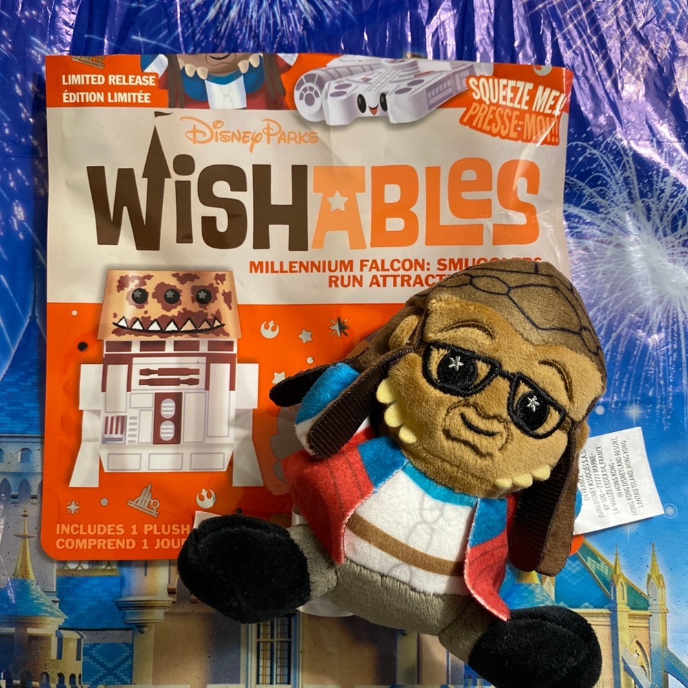 Disney Parks Hondo Ohnaka Wishables Plush Star Wars Day Disneyland